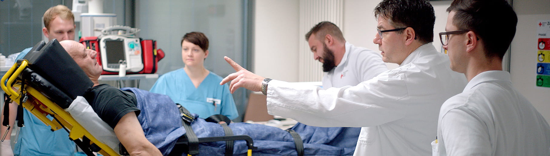 Radiometer na szpitalnym oddziale ratunkowym — sytuacje szpitalne z pacjentem